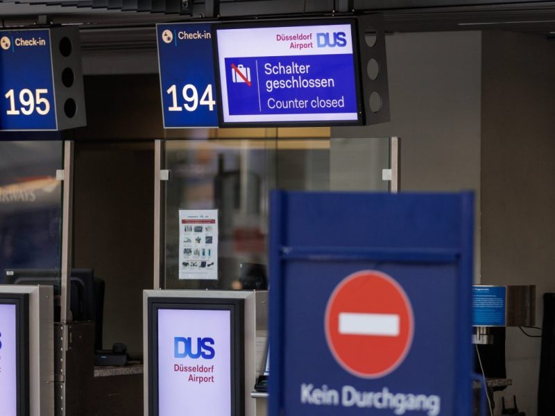 Flughafen Düsseldorf Streik