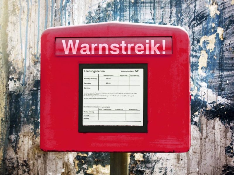 Deutsche-Post-Streik