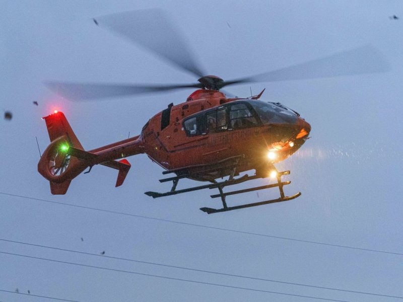 Rettungshubschrauber im Ruhrgebiet