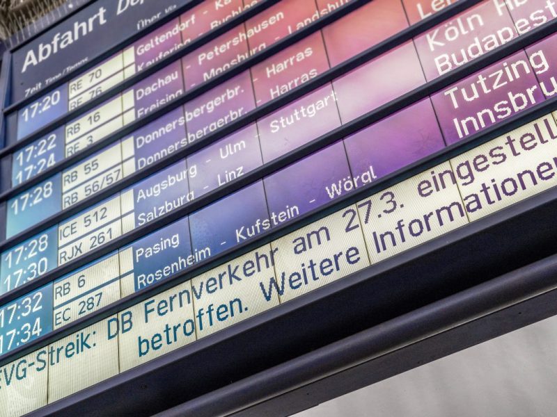 Deutsche Bahn Streik