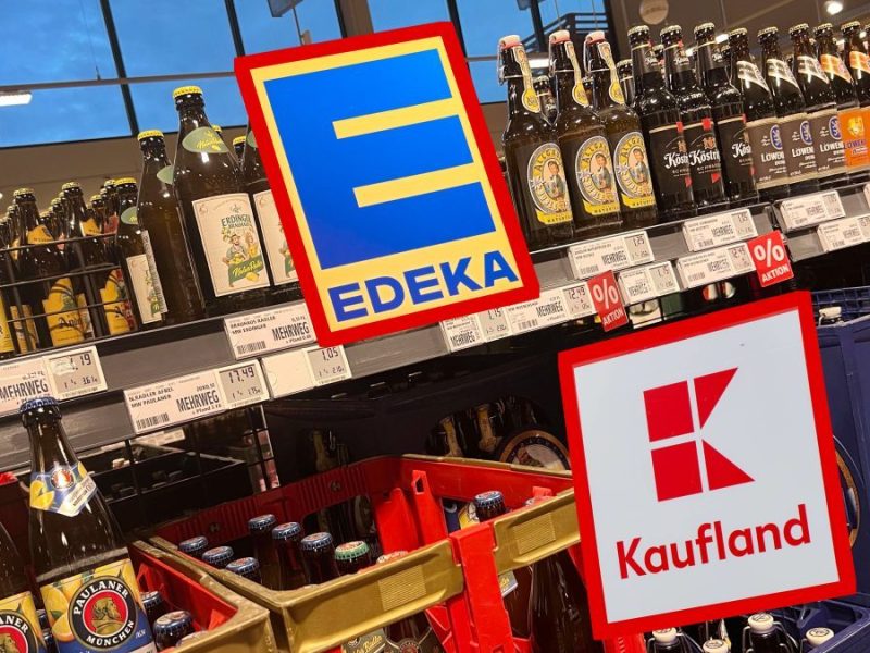 Kaufland, Edeka und Co. Bierregal