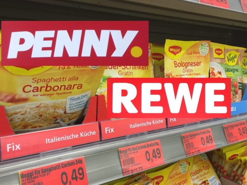 Rewe, Penny und Co. Angebote Regal