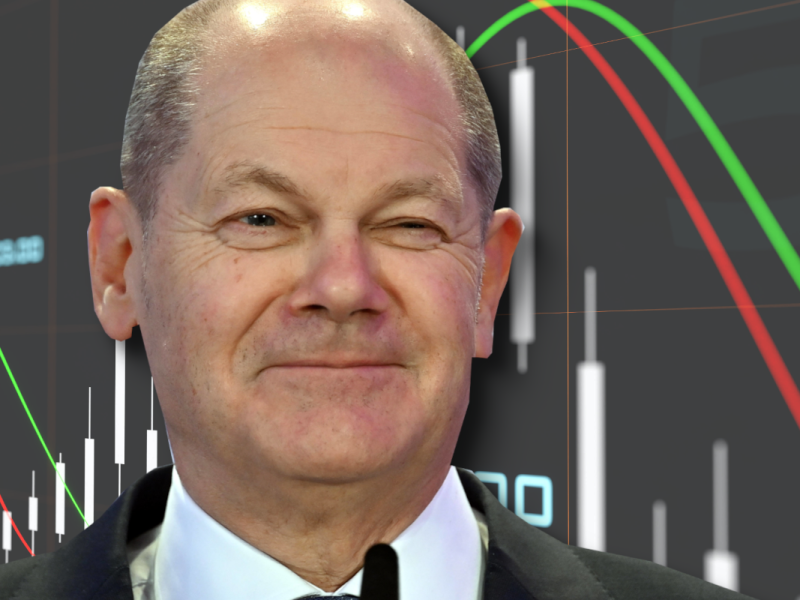 Kanzler Scholz überrascht mit einer Wirtschaftsprognose.