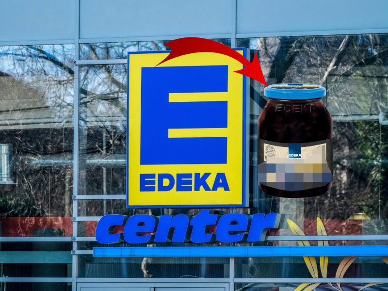 Edeka Logo Rückruf Glas