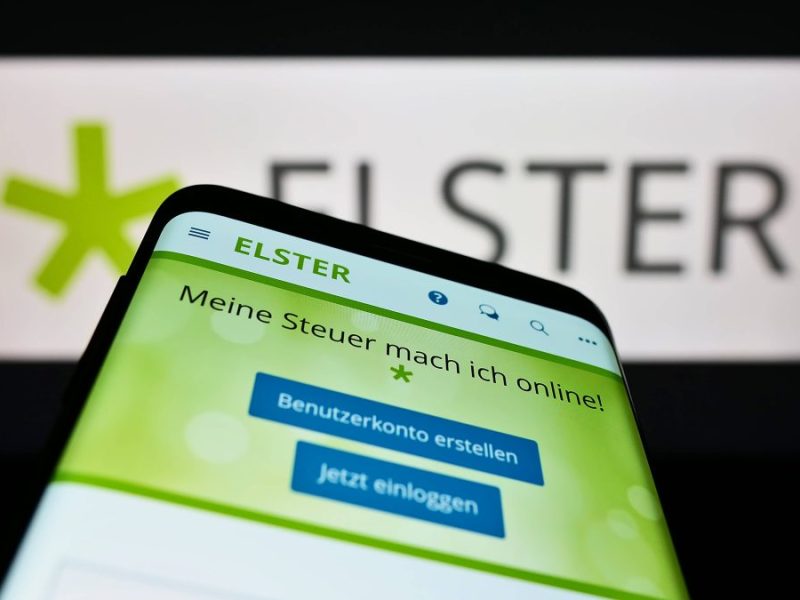 Steuererklärung mit dem Tool Elster.