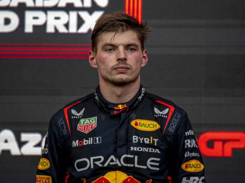 Formel 1: Max Verstappen war über Platz 2 