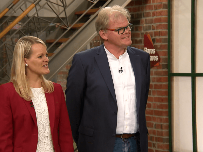 Annabel und Bernhard Sönning haben eine echte Preis-Überraschung im Händlerraum erlebt! (Screenshot)