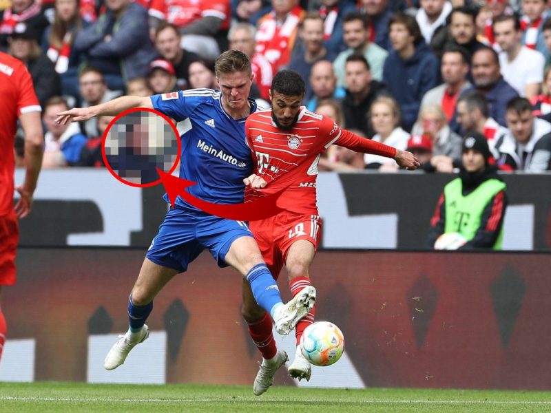 Bei Bayern München - Schalke sah ein besonderer Gast zu.