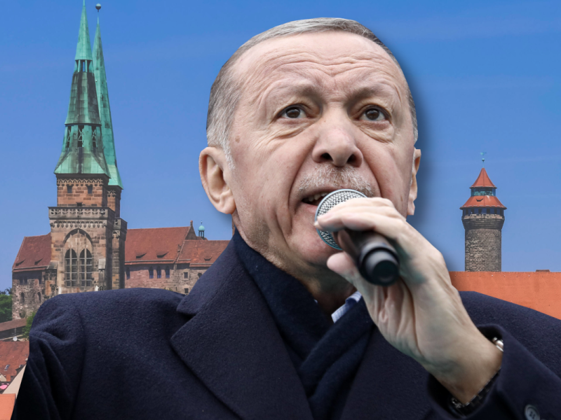 Erdogan-Wahlkampf auch in Deutschland.