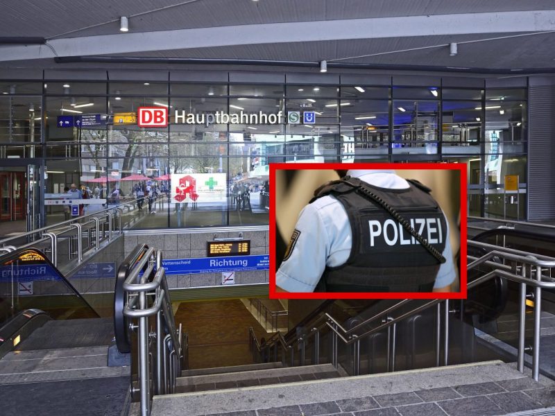 Gelsenkirchen Hauptbahnhof, Bundespolizist