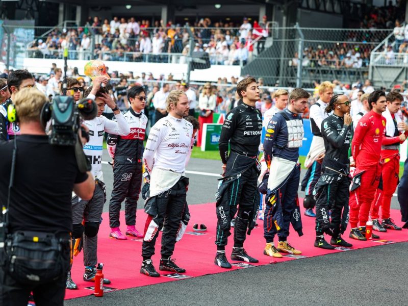 Die Fahrer der Formel 1 tun sich zusammen.