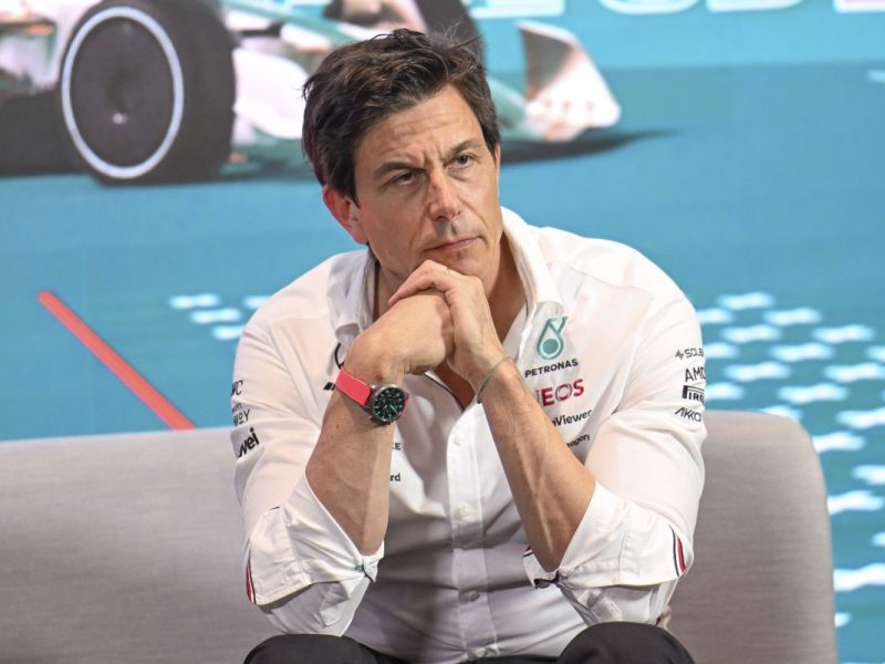 Toto Wolff, Teamchef von Formel-1-Team Mercedes, hatte einen pikanten Plan.