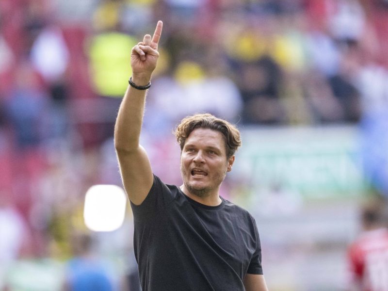 Borussia Dortmund und Edin Terzic stehen kurz vor dem Titelgewinn.