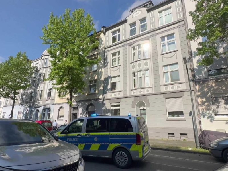 Unfallstelle in Dortmund