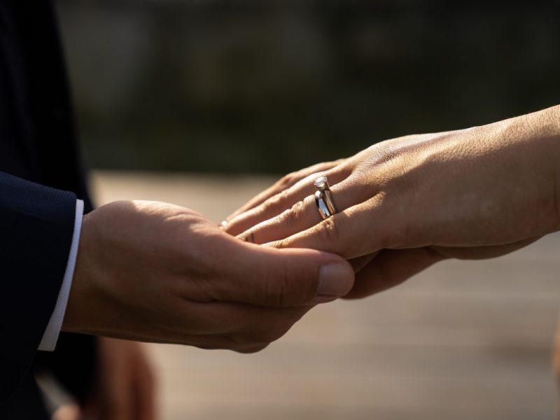 Diese Hochzeit lief etwas aus dem Ruder.