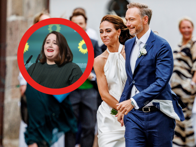 Grünen-Chefin Ricarda Lang gibt Einblicke in ihre geplante Hochzeit. Dabei kann sie sich einen Seitenhieb auf Christian Lindner nicht verkneifen.
