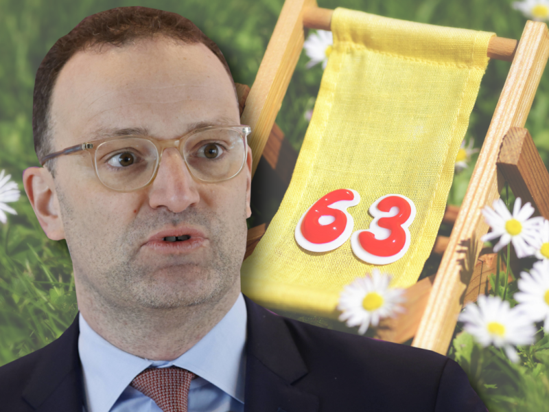 Jens Spahn und die Union wollen Rente mit 63 beenden.