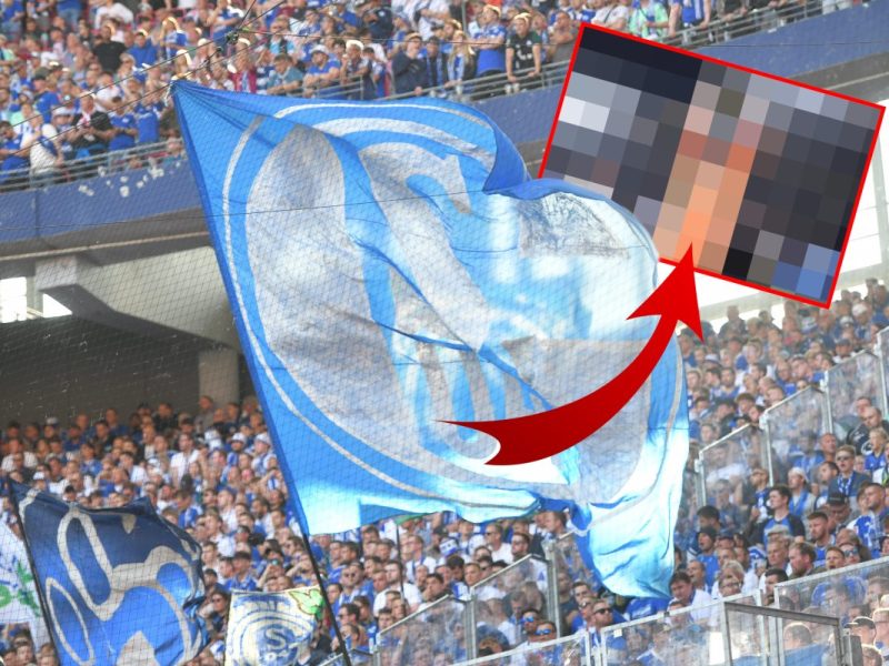 Diesen Moment haben die Fans des FC Schalke nicht kommen sehen.