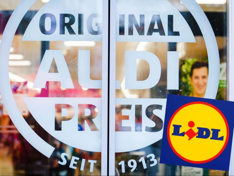 Aldi und Lidl-Logo