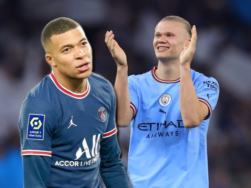 Erling Haaland Mbappe