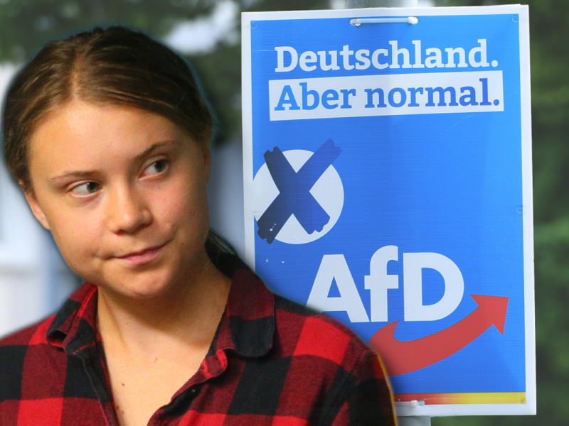 Spott über Greta wegen Klimawandel.