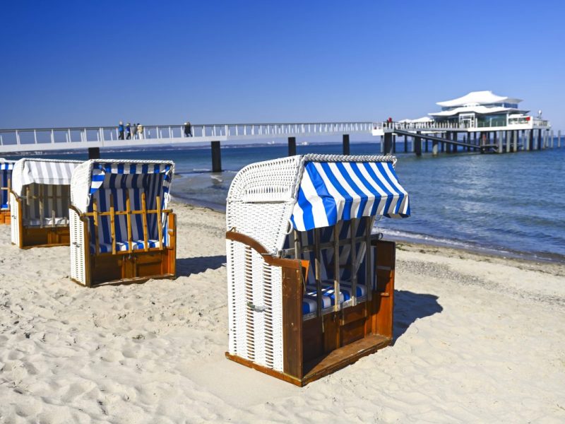 Timmendorfer Strand an der Ostsee