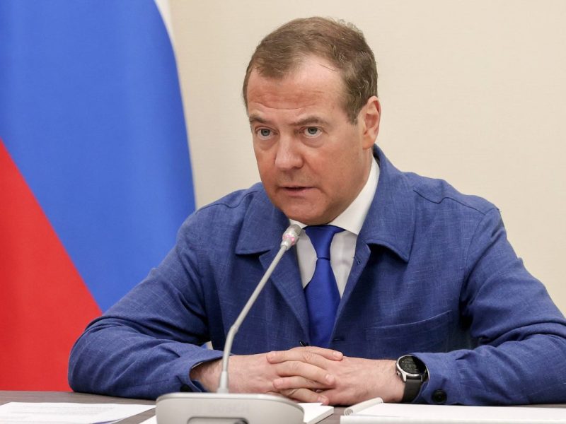 Beim Nato-Gipfel bekam die Ukraine keine formelle Einladung in das Bündnis. Dennoch wird das Land weiter unterstützt. Zum Ärger von Dmitri Medwedew.