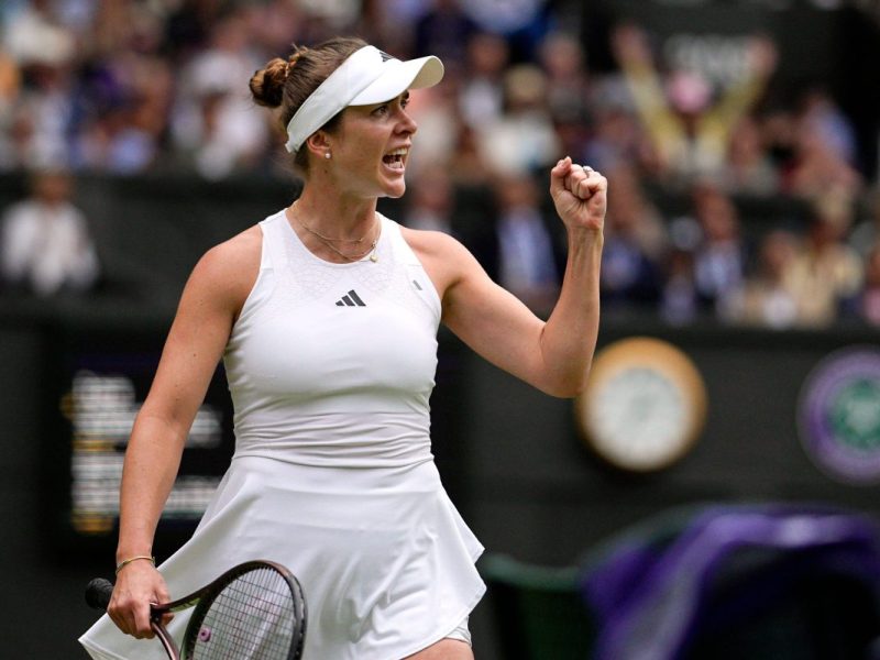 Bei Wimbledon 2023 spielt Elina Switolina groß auf.