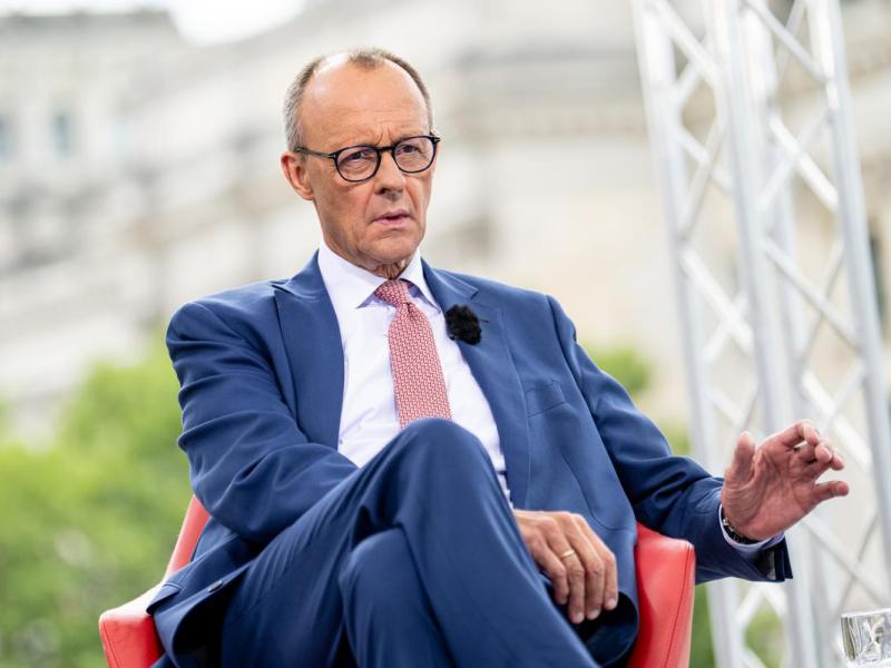 Friedrich Merz im ARD-Sommerinterview