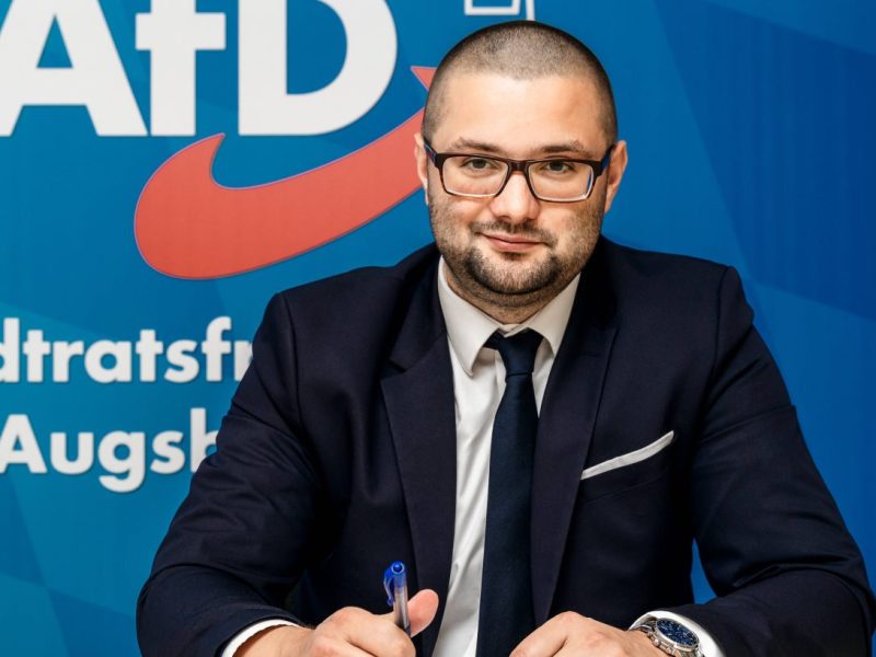 Gewalt gegen AfD-Mann Andreas Jurca.