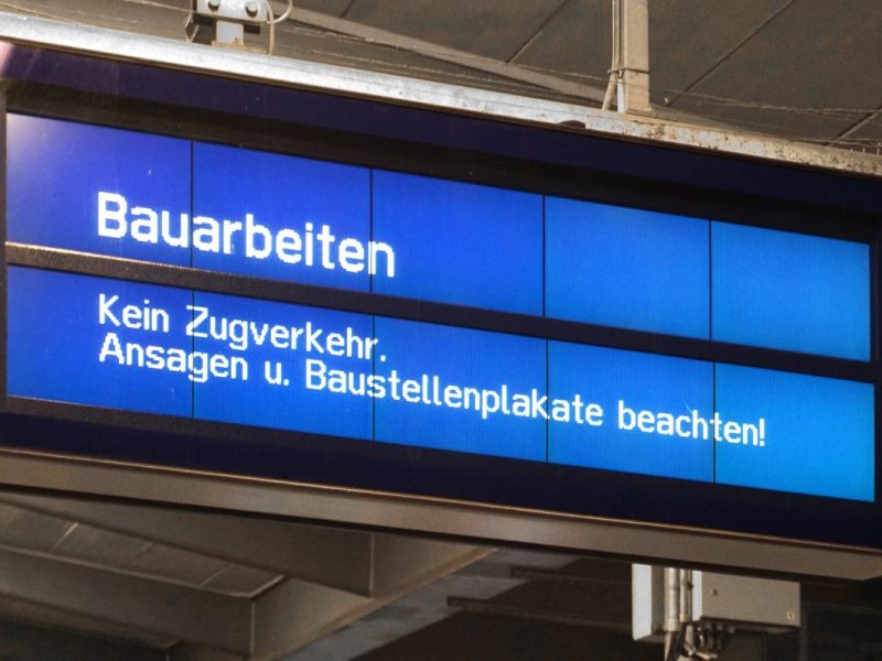 Deutsche Bahn in NRW: Auf den vielen Strecken kommt es zwischen dem 18. August und dem 1. September zu Sperrungen.