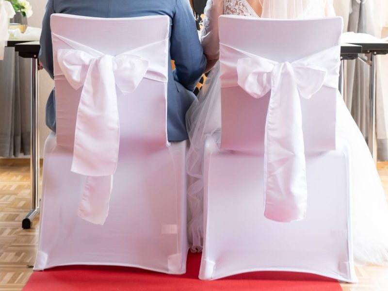 Eine Hochzeit ging wegen eines Unglücks völlig in die Hose.