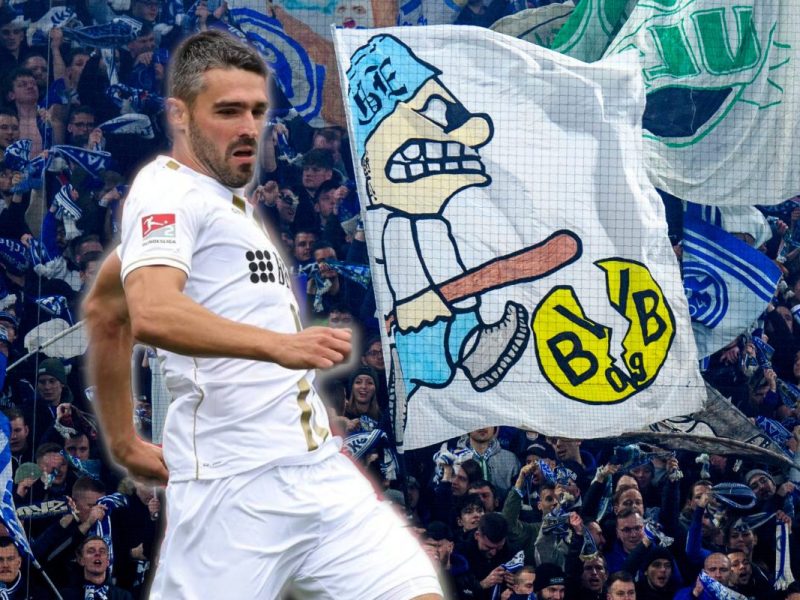 Der FC Schalke 04 trifft auf einen großen BVB-Fan.