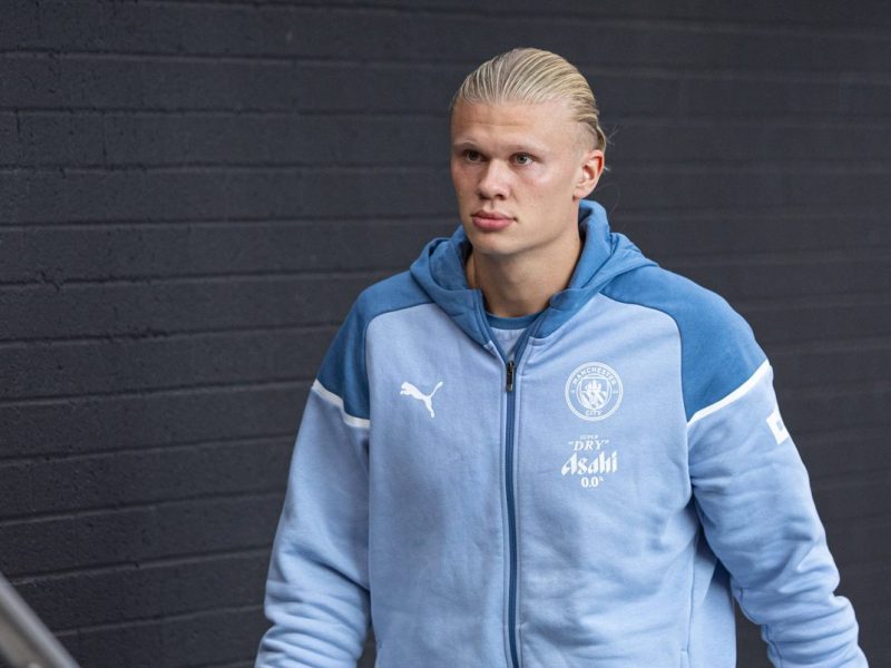 Erling Haaland muss mit Abweisung leben.