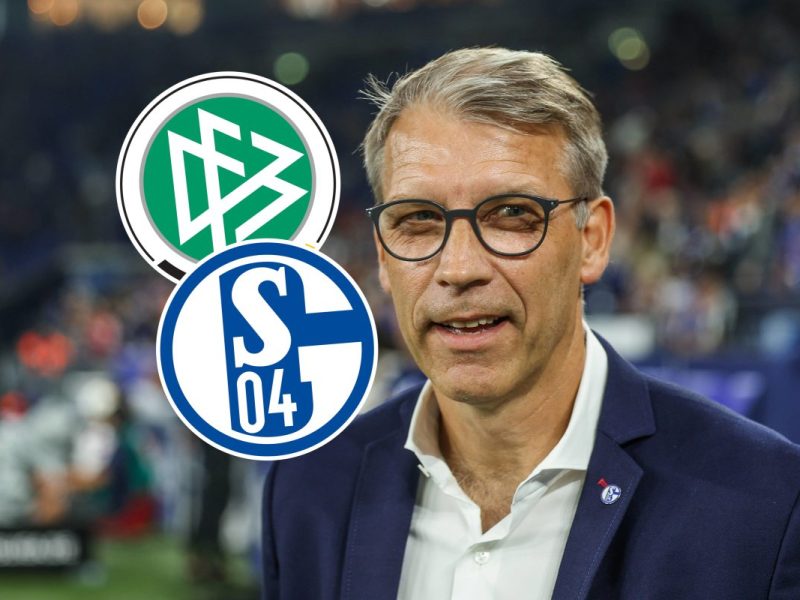 Um Peter Knäbel vom FC Schalke 04 ranken sich Gerüchte.