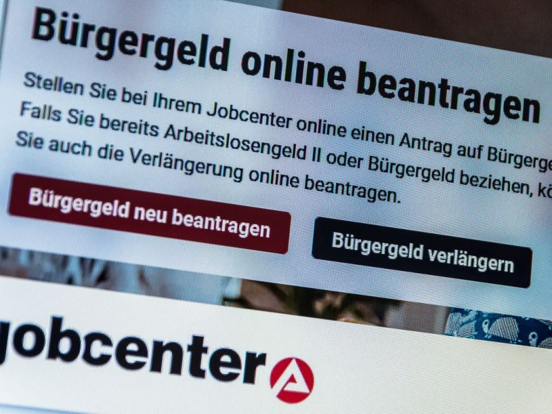 Auch Wohnsitzlose haben ein Recht auf Bürgergeld.