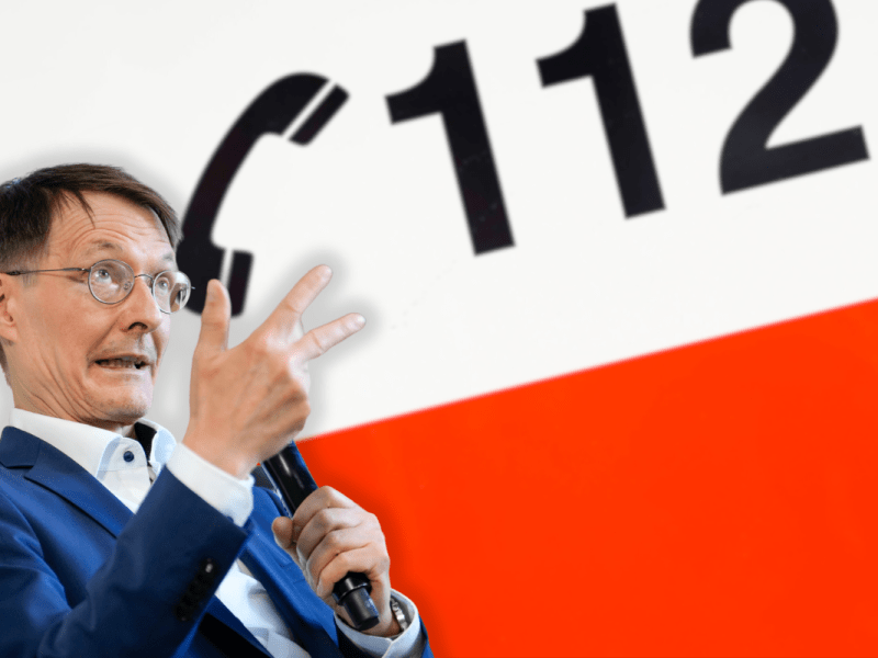 Karl Lauterbach greift durch. Das ändert sich konkret für Dich, wenn Du die 112 anrufst.