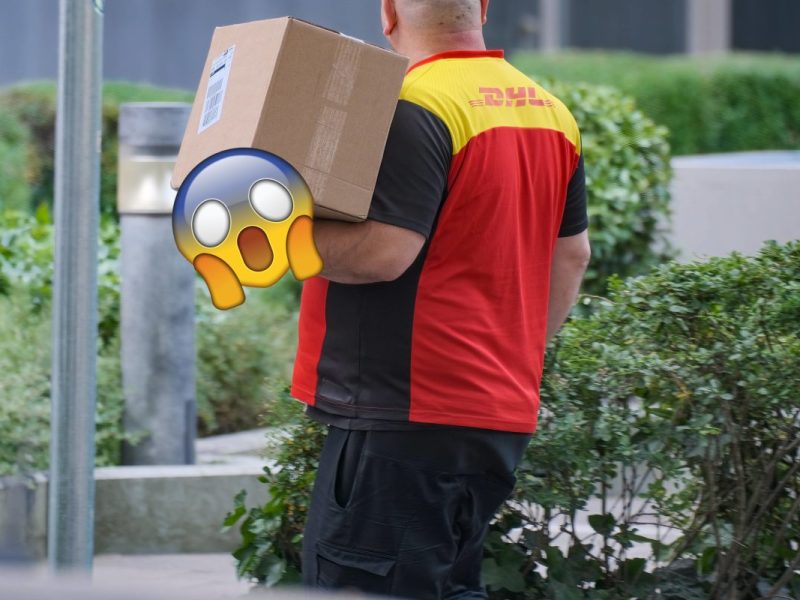 DHL-Paketbote