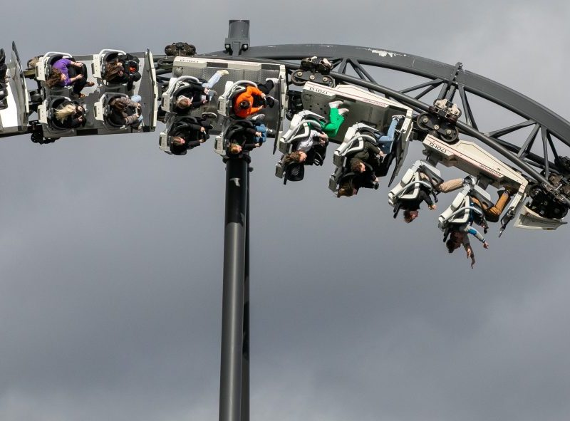 Movie Park Achterbahn