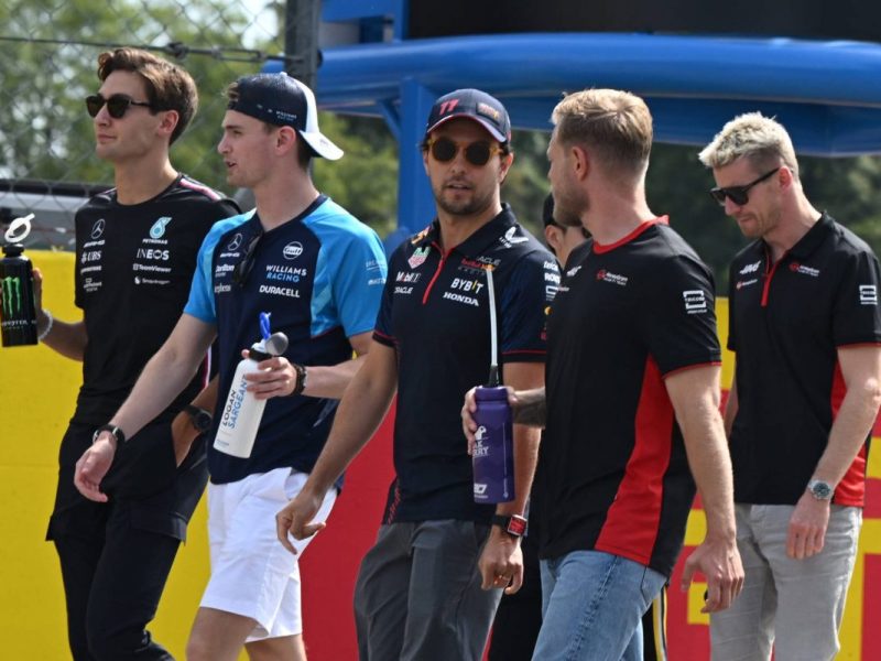 Ein Fahrer steht in der Formel 1 vor dem Aus.