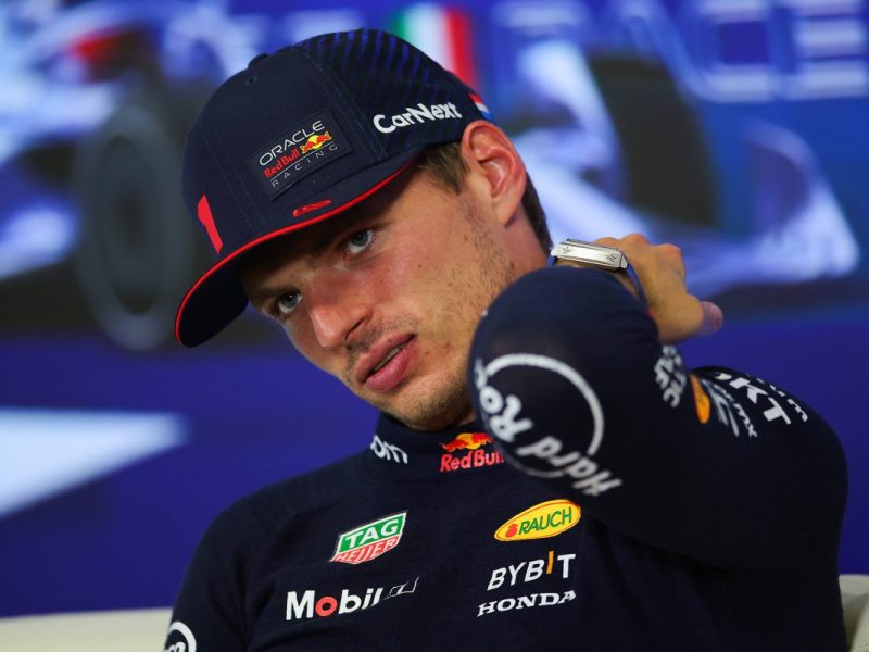 Das hört Max Verstappen in der Formel 1 nicht gerne.
