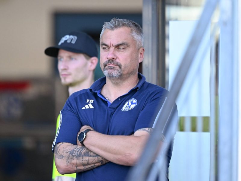 Thomas Reis steht beim FC Schalke 04 unter Druck.