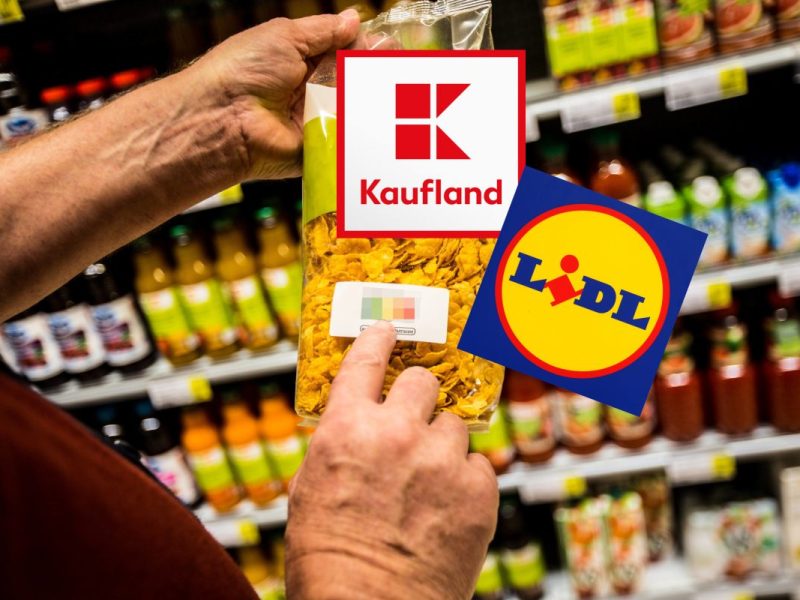 Kaufland- und Lidl-Logo