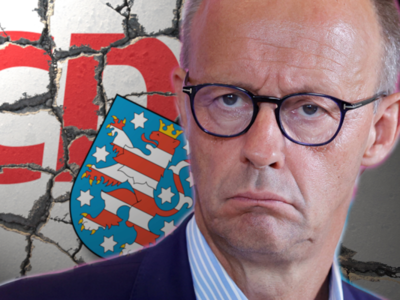 Parteichef Friedrich Merz gibt AfD-Leitlinie vor. Der Thüringer CDU ist es egal.