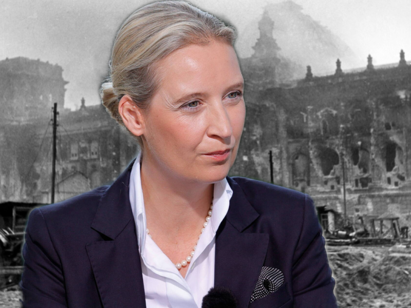 AfD-Chefin Weidel über Kriegsende.