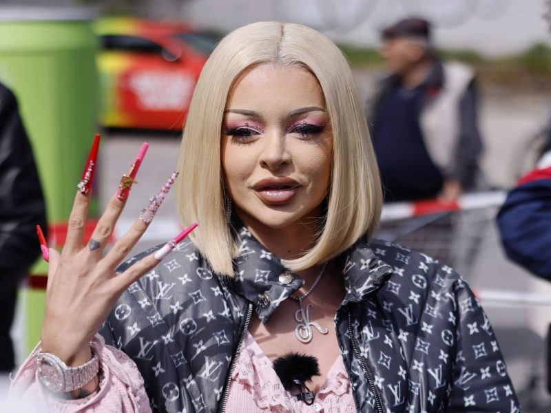 Katja Krasavice Halloween-Look DSDS RTL