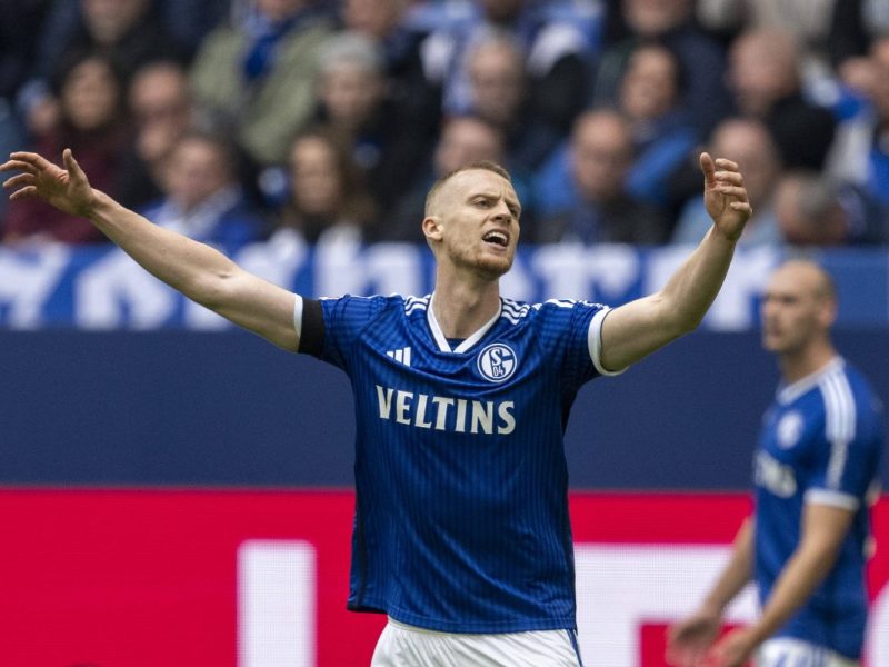 Timo Baumgartl verzweifelt beim FC Schalke 04.
