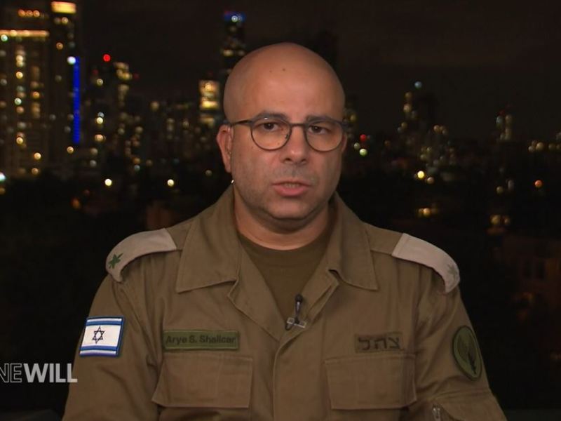 Ein Sprecher der israelischen Armee bei Anne Will.