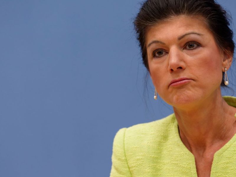 Stürzt die Partei von Sahra Wagenknecht ab, bevor sie überhaupt gegründet wurde?