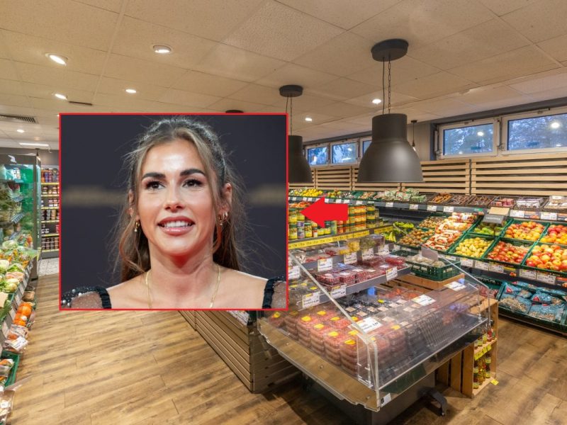 Sängerin Sarah Engels macht einen Fehler, als sie zu Edeka geht.